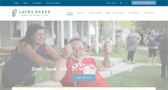Desktop Screenshot of laurabaker.org